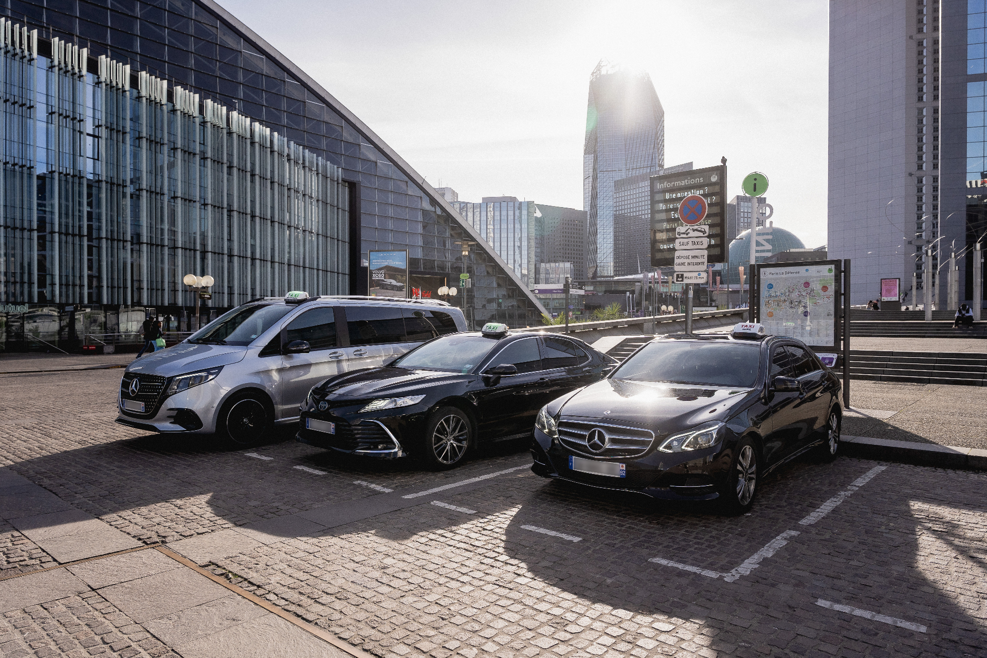 Mercedes de luxe - Taxi VIP Paris