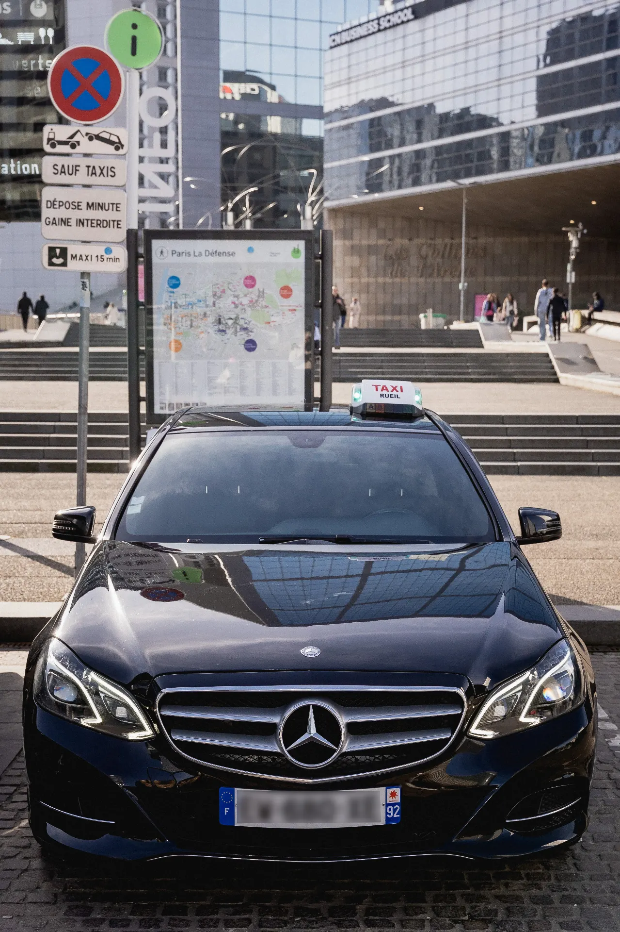 Mercedes Taxi VTC Paris